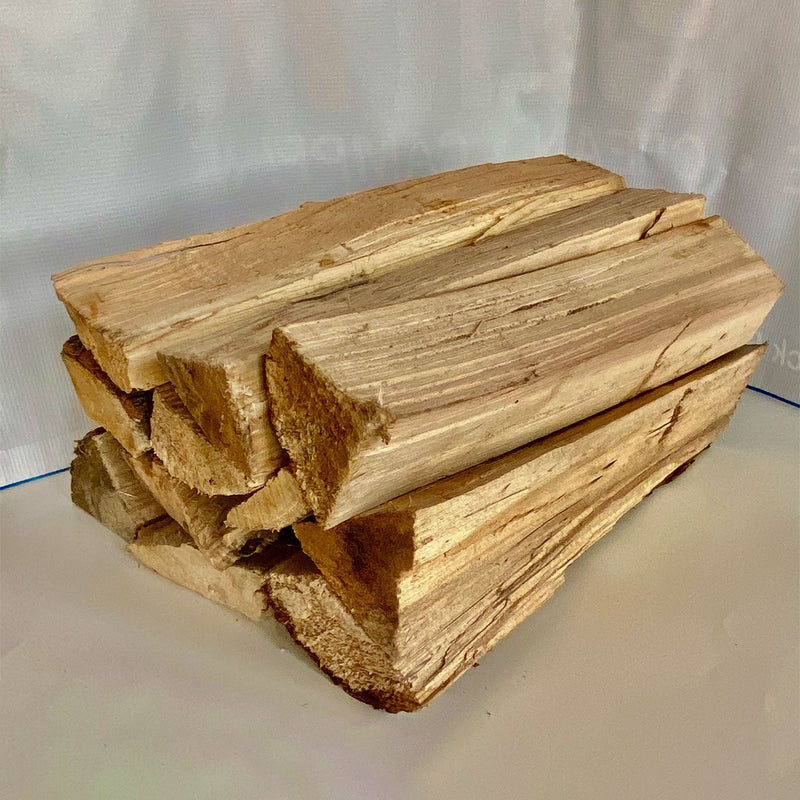 TimberTote Natural Hardwood Mix Fire Log Firewood Bundle for Fireplace & Firepit