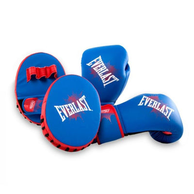 Everlast Prospect Youth Training Kit with Boxing Gloves and Mitts