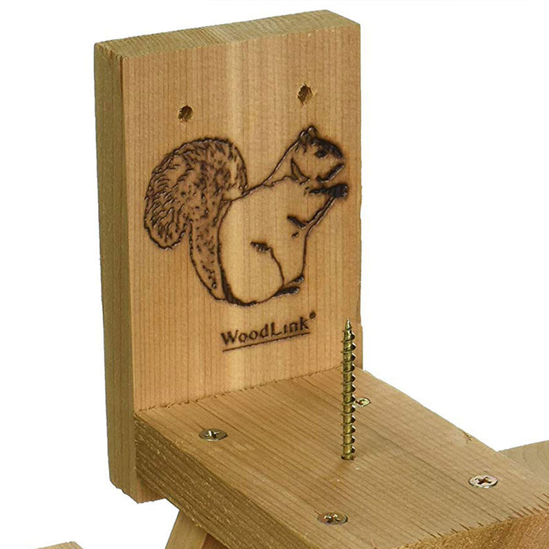 Woodlink Wooden Mini Picnic Table 1 Ear Corn Cob Squirrel Feeder Feeding Station