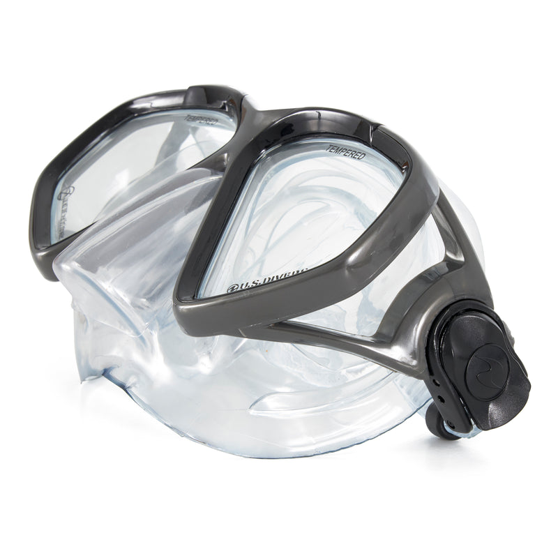 U.S. Divers (244335) Cozumel Mask, Seabreeze II Snorkel, ProFlex Fins/Bag Set