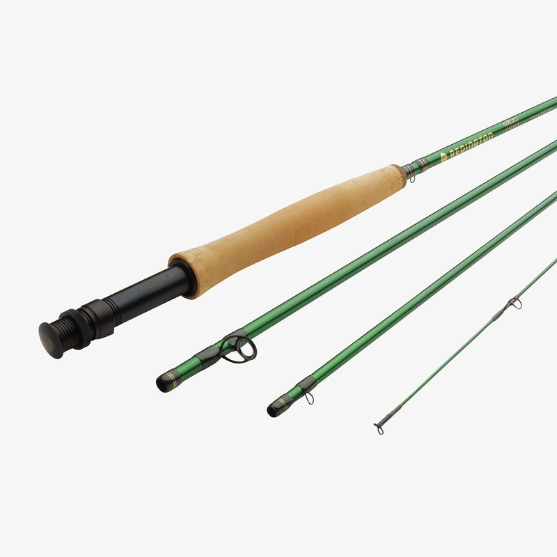 Redington 490 4 Weight Vice 4 Piece Classic Angler Fly Fishing Rod with Tube