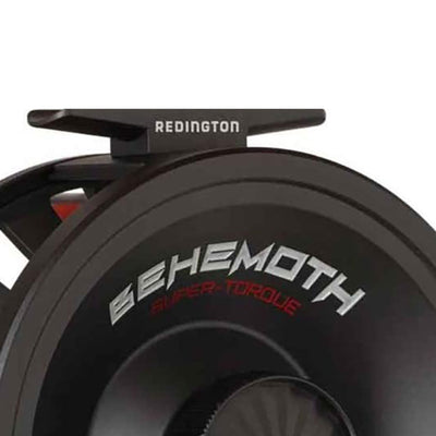 Redington Behemoth Series Die-Cast Adjustable 5/6 Fly Fishing Reel Spool, Black