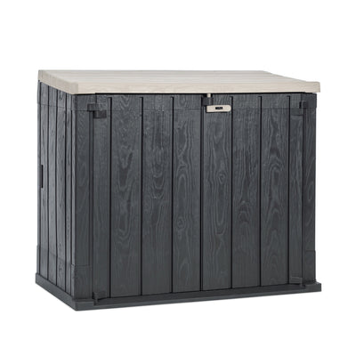 Toomax Stora Way All-Weather Horizontal Storage Shed Cabinet 30 cu ft(For Parts)
