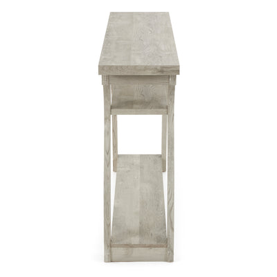 Monarch Specialties Home Entryway Stylish 47" Long Wood Look Accent Table, Gray
