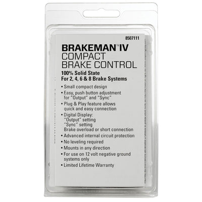 Reese Towpower 8507111 Safe Compact Brakeman IV Digital Adjustable Brake Control
