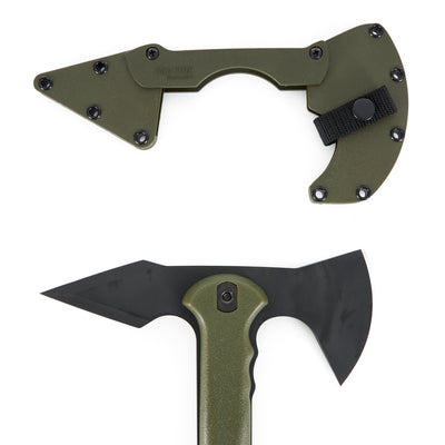 Cold Steel Carbon Steel Tactical Trench Hawk Tomahawk Throwing Axe and Sheath