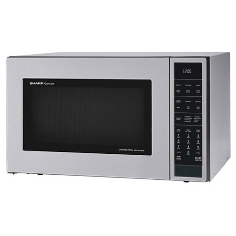 Sharp SMC1585BS 1.5 Cu Ft 900W Convection Microwave Oven (Refurbished)