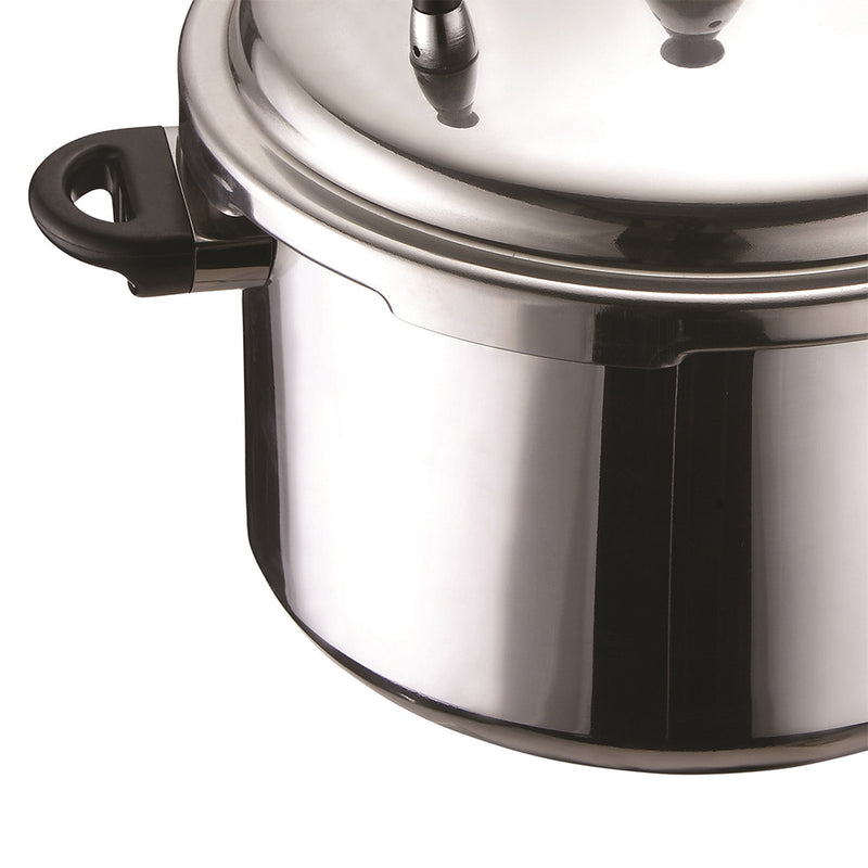 Brentwood BPC-112 9.5 Quart Pressure Cooker with 3 Safety Valves, Aluminum