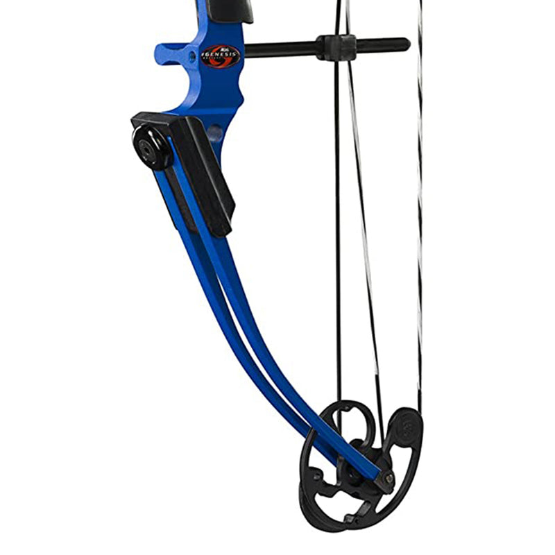 Genesis Mini, Youth Compound Bow and Arrow Kit, Right Handed, Blue (Open Box)