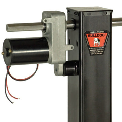 Bulldog 12000 Pound Trailer Jack Steel Electric Lift Power Drive Kit, Black - VMInnovations