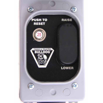 Bulldog 12000 Pound Trailer Jack Steel Electric Lift Power Drive Kit, Black - VMInnovations