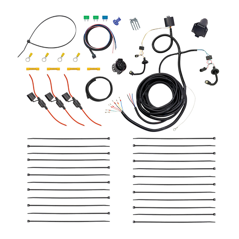 Tekonsha 22114 7 Way Tow Harness Wiring Kit Compatible with Select Ford Models - VMInnovations