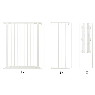 Scandinavian Pet Design Flex Large and Extra Tall 35 to 88 In Safety Gate, White