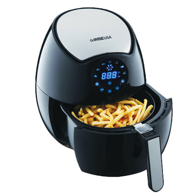 GoWISE USA GW22621 3.7-Quart 7-in-1 Programmable Air Fryer with Recipe Cook Book