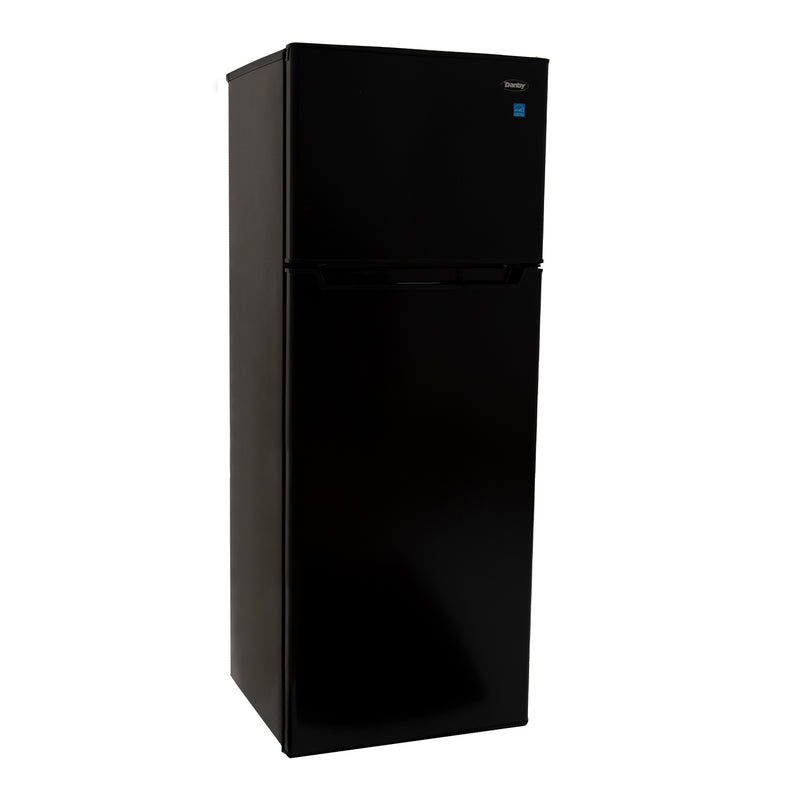 Danby DPF073C2BDB 7.3 Cubic Feet Apartment Size Refrigerator & Freezer, Black