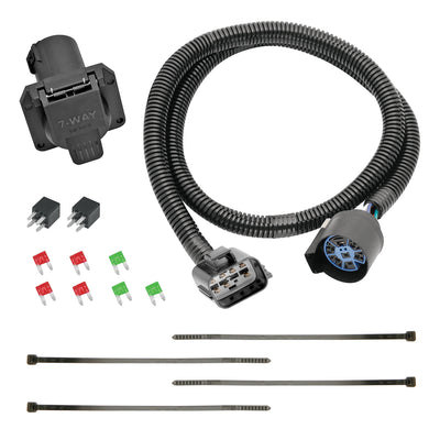 Tekonsha 118271 7 Way Tow Harness Connector Wiring Package for Select Vehicles