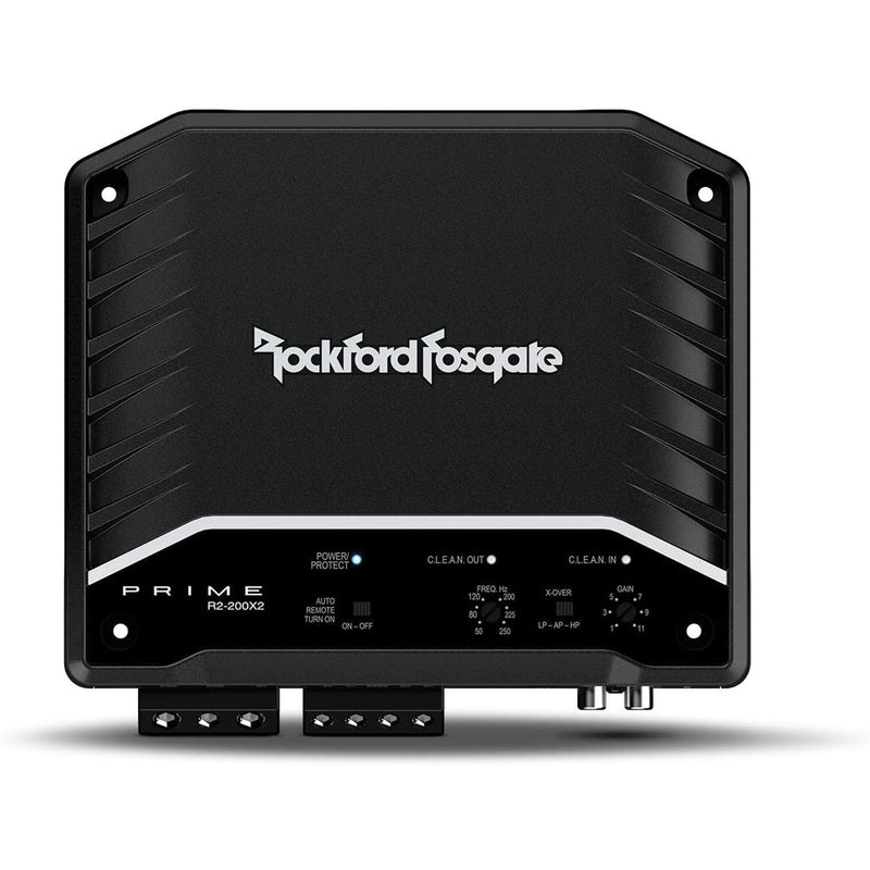 Rockford Fosgate R2-200X2 Prime 200 Watt Full Range Class D Mono Amplifier
