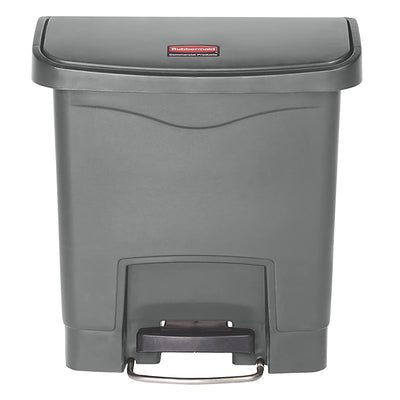 Rubbermaid Slim Jim 4-Gallon Plastic Garbage Can with Step-On Pedal (Open Box)