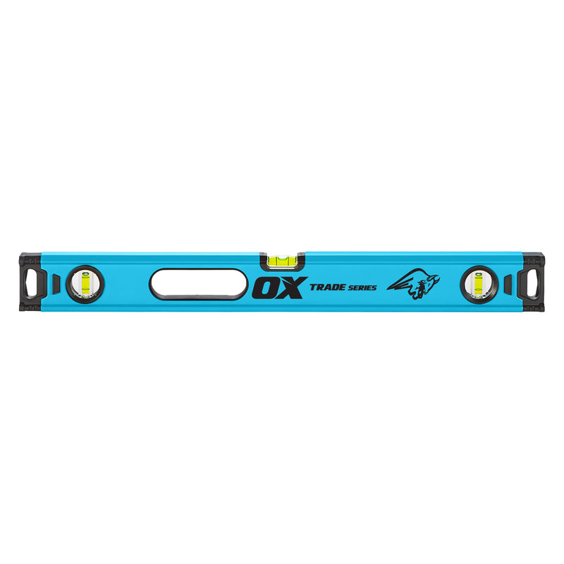 OX Tools USA T024224 Professional Aluminum 96 Inches 8 Foot Box Level, Blue