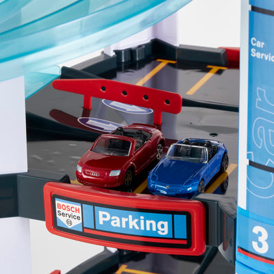 Theo Klein Bosch Toy Car Park 5 Level Racing Parking Garage Play Set (Used)