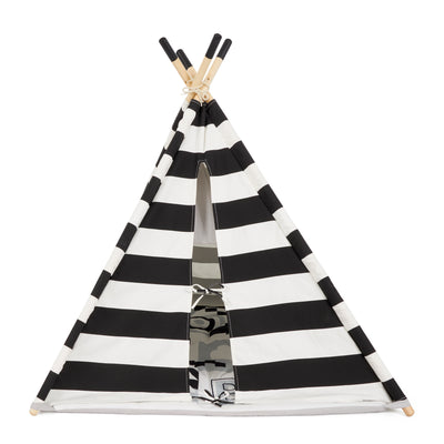 Asweets Indoor Foldable Teepee Play Tent with ABC Mat (Open Box) - VMInnovations