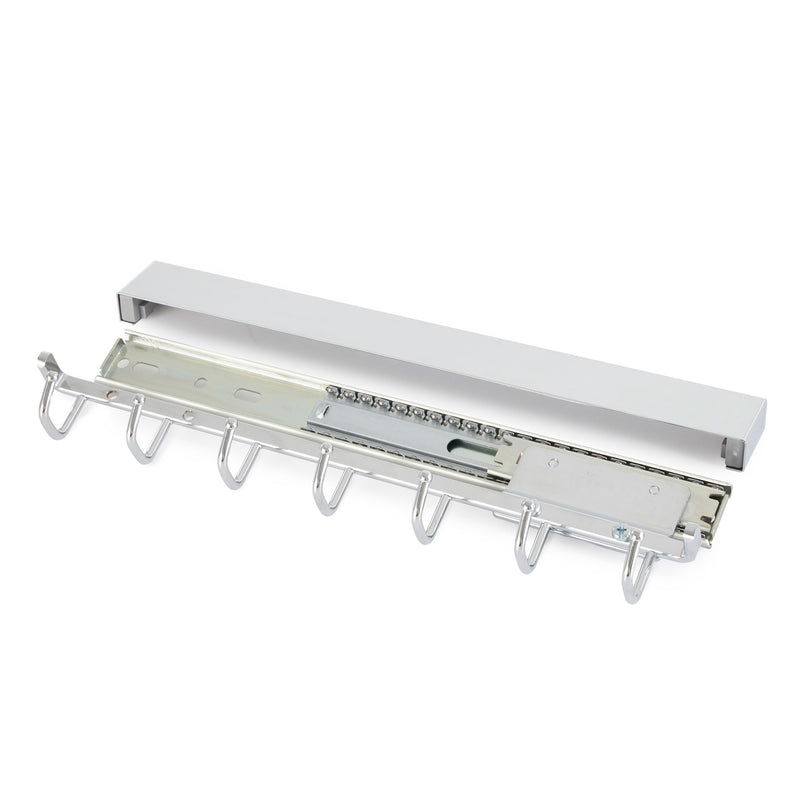 Rev-A-Shelf Sidelines 14" Deluxe Belt Rack Organizer Chrome, CBRSL-14-CR-1