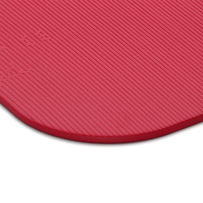 AIREX Coronella 185 Workout Exercise Fitness Foam Gym Floor Yoga Mat Pad, Red