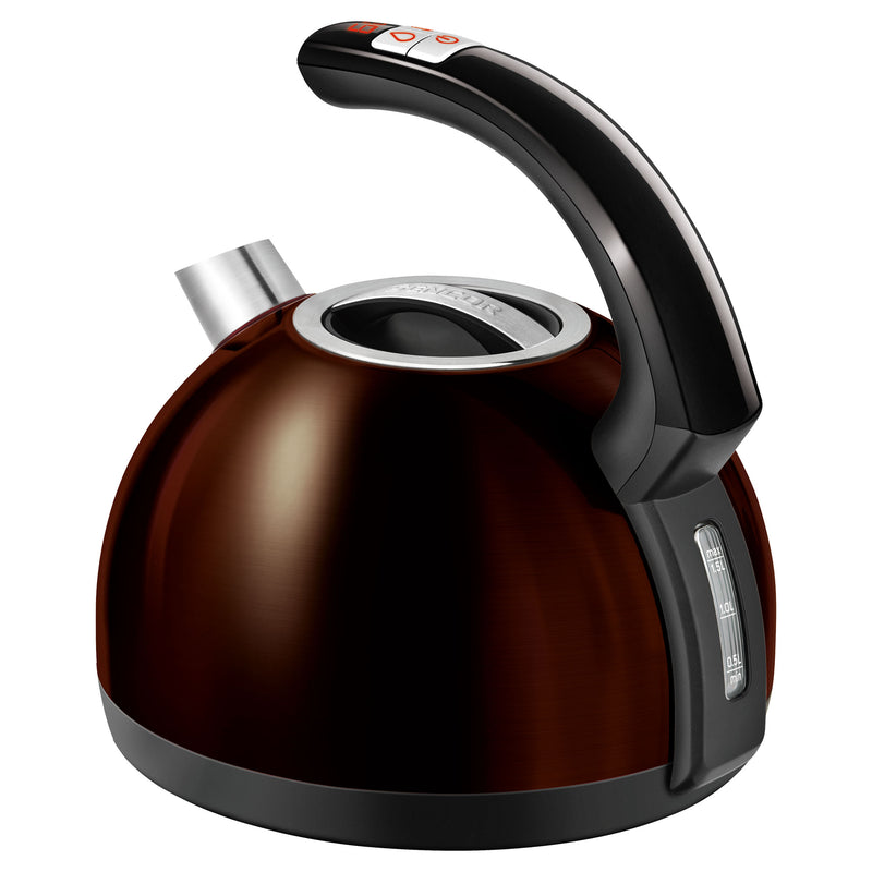 Sencor SWK1574BR-NAB1 Stainless Steel Temperature Control Electric Kettle, Brown
