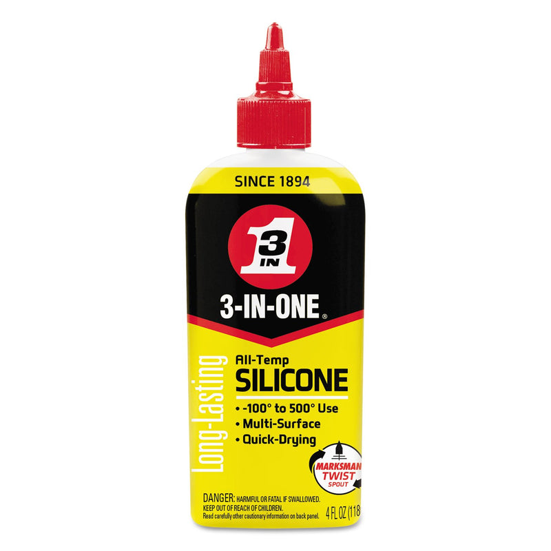 3-In-One Long Lasting Multiple Surface Quick Dry Professional Silicone Lubricant