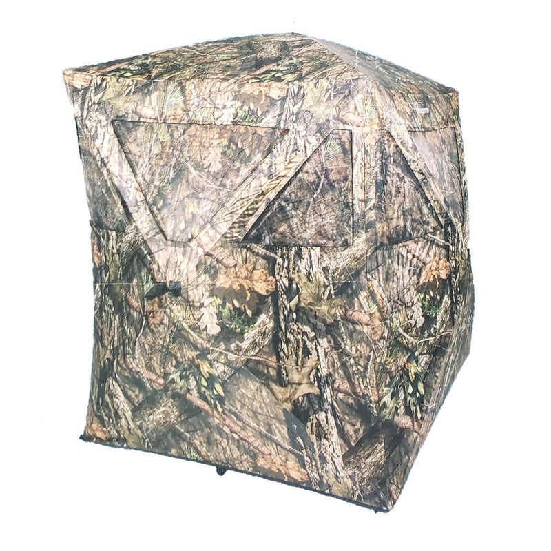 Ameristep Care Taker Hub Style 2 Person Standing Ground Hunting Blind, Mossy Oak