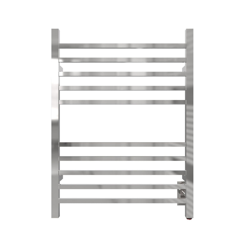 Amba RSWH-P Radiant 10 Bar Hardwired Square Double Heated Towel Warmer, Polished
