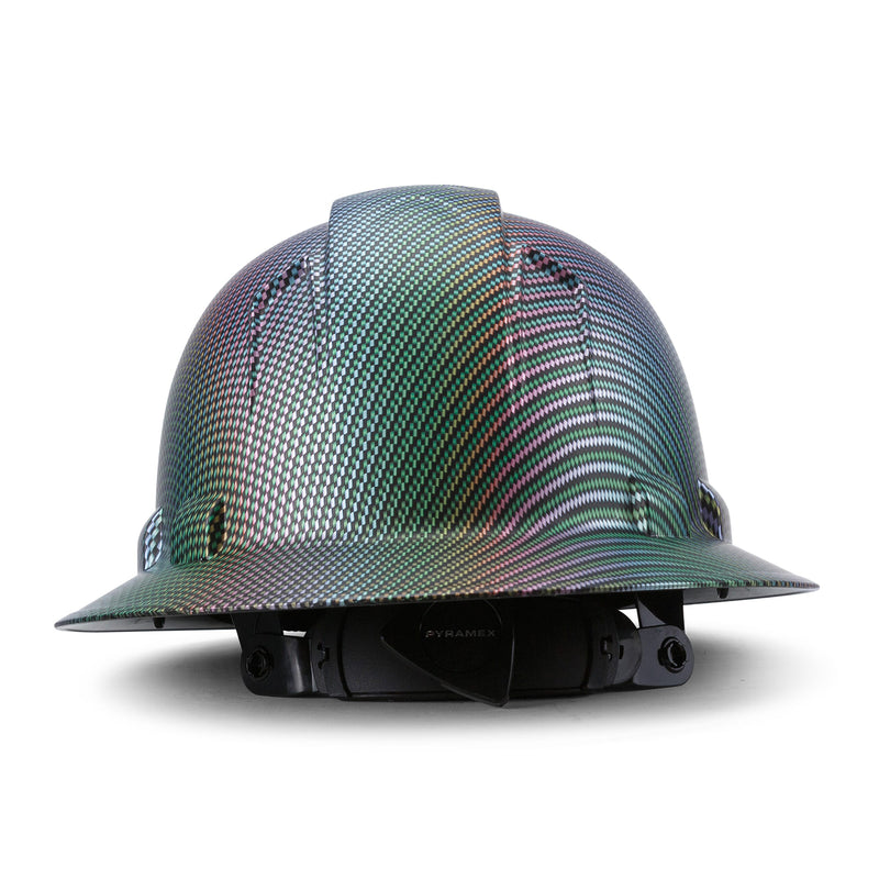 AcerPal 1CF3WH4M Full Brim Customized Construction Carbon Fiber Design Hard Hat