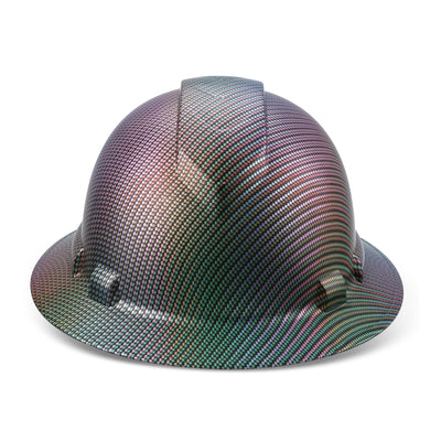 AcerPal 1CF3WH4M Full Brim Customized Construction Carbon Fiber Design Hard Hat