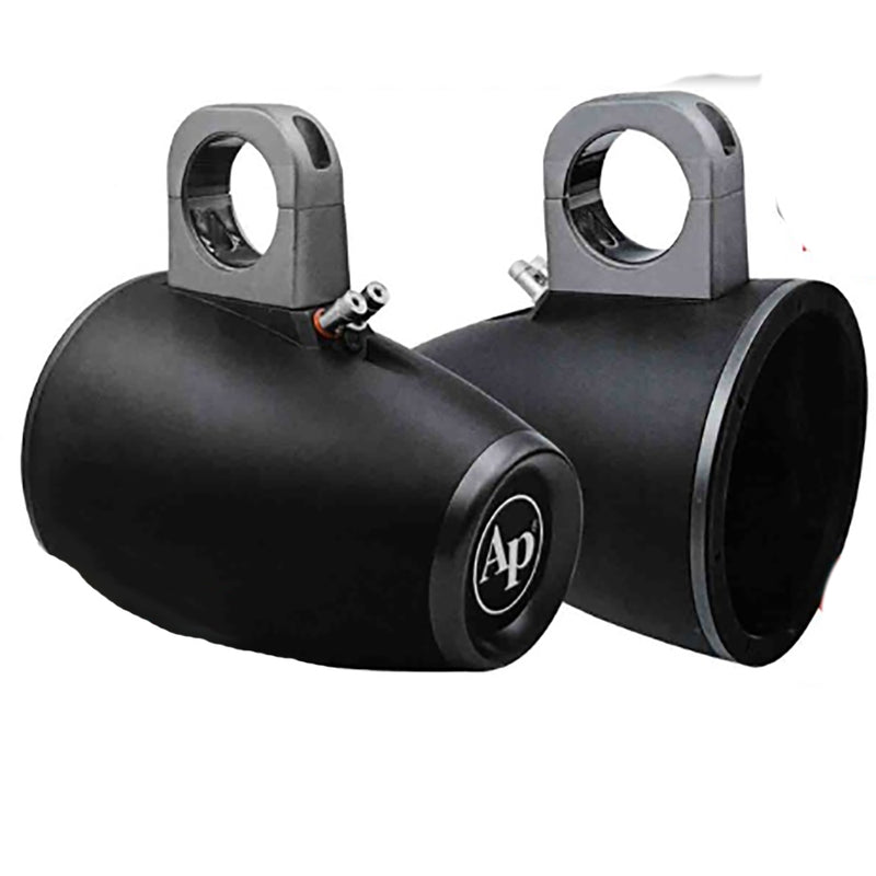 Audiopipe Multi Purpose Car Audio 6-inch Speaker Enclosure, Pair, Black (4 Pack)