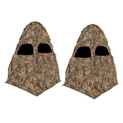 Ameristep AMEBL1006 1 Person 78-In Camouflage Hunting Blind  (2 Pack)