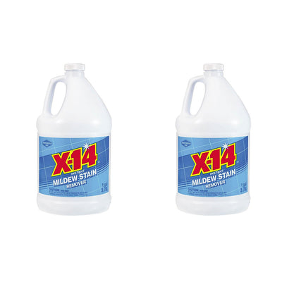 X-14 Deep Clean Non Scrubbing Multi Use Mildew Stain Remover (2 Pack)