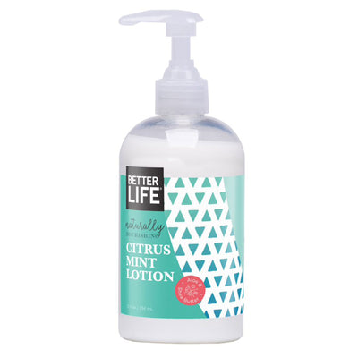 Better Life Natural Hand and Body Lotion with Vitamin E, Citrus Mint, 12 Ounces