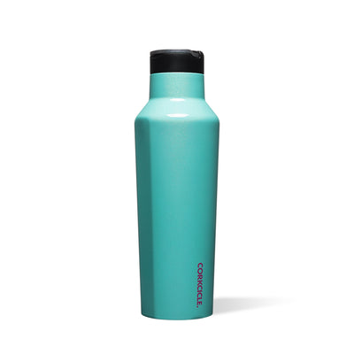 Corkcicle Sparkle 20 Ounce Sport Canteen Stainless Steel Water Bottle, Mermaid