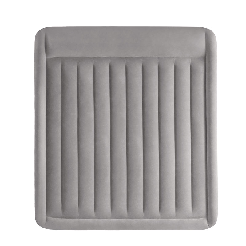 Intex Dura Beam Deluxe Raised Blow Up Air Mattress Bed with Built In Pump, King