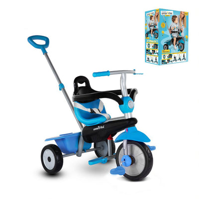 smarTrike Breeze 3 in 1 Stage Tricycle for 1, 2, 3 Year Olds, Blue (Open Box)