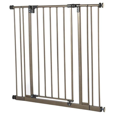 North States Extra Tall Easy Close Hard to Climb Child/ Pet Gate, Bronze | 4912S