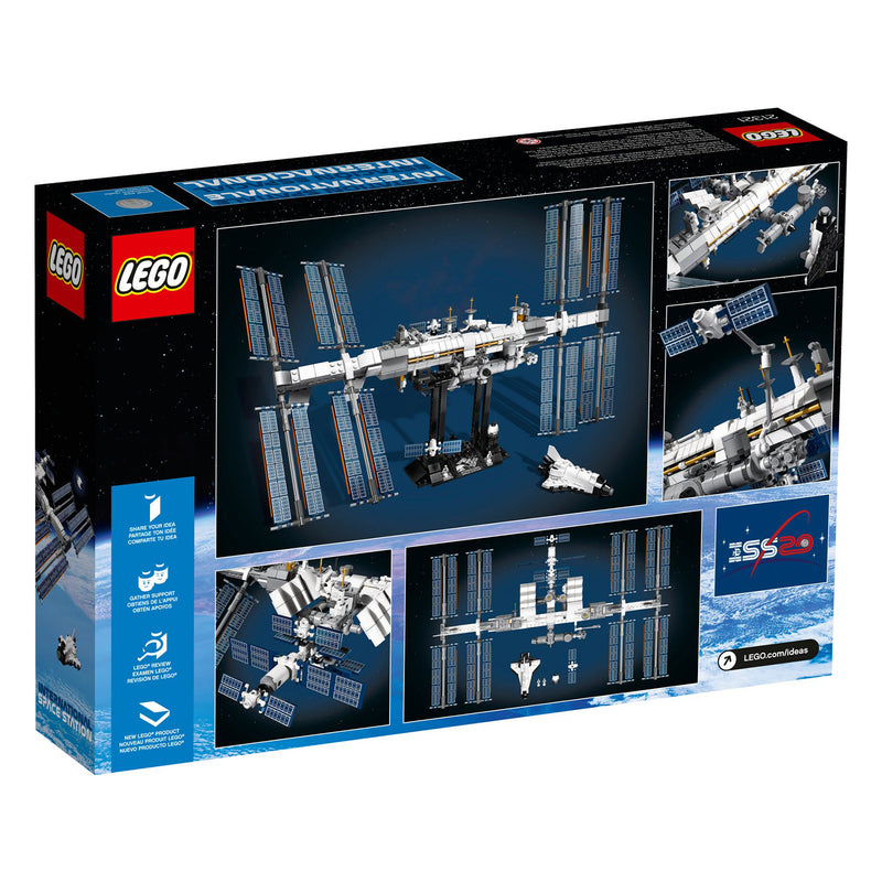 LEGO Ideas 21321 International Space Station 864 Piece Adult Block Building Set