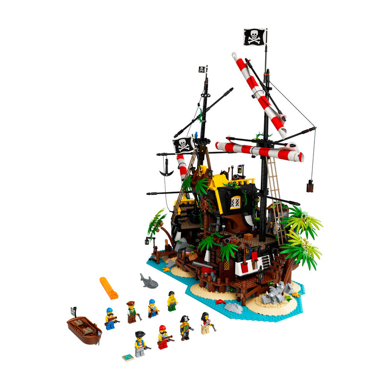 LEGO Ideas 21322 Pirates of Barracuda Bay 2,545 Pc Block Building Set for Teens