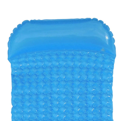 RAVE Sports 2291 Apollo Lounge One Person Inflatable Pool Lake Float Mat, Blue