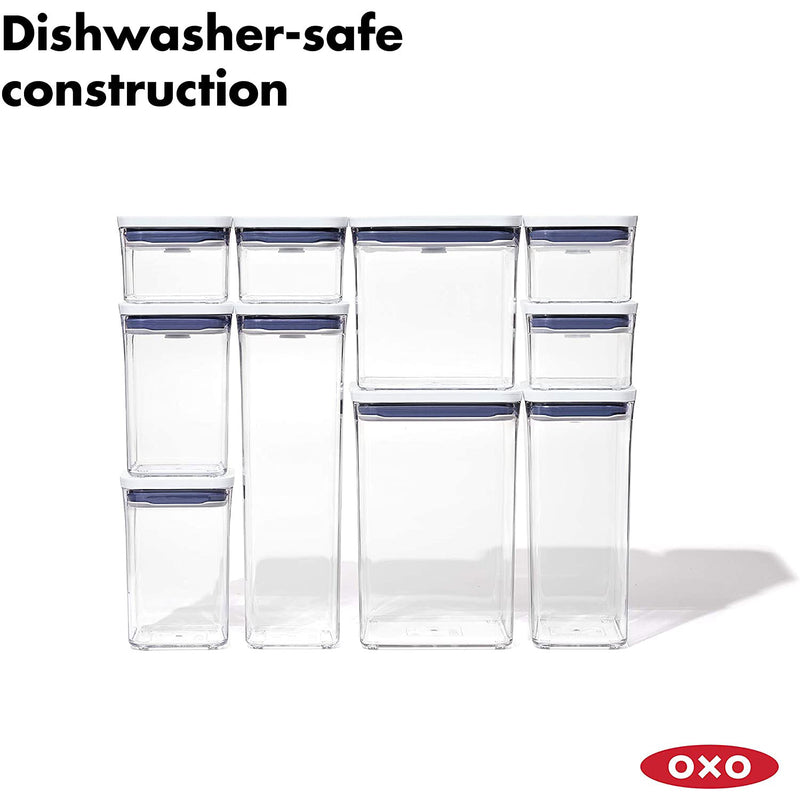 OXO 11236000 Good Grips 10 Piece POP Airtight Baking Containers(Open Box)