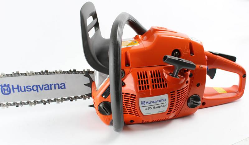 HUSQVARNA 455R 20" 56cc Gas Powered Chain Saw Chainsaw (Certified Refurbished) - VMInnovations