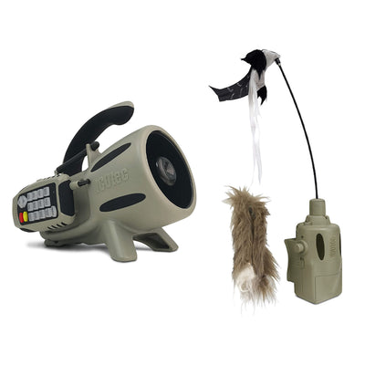 ICOtec Electronic Programmed Predator Game Call and Decoy Hunting Accessory Kit