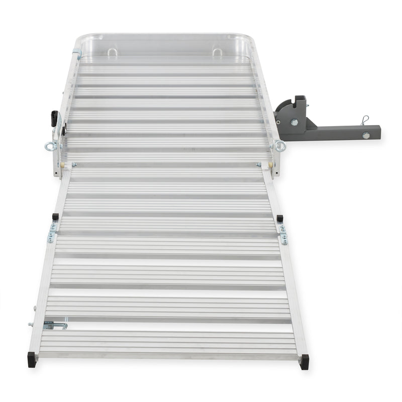 Rockland Universal Aluminum Cargo Travel Carrier w/ Folding Ramp, 2 In. Receiver