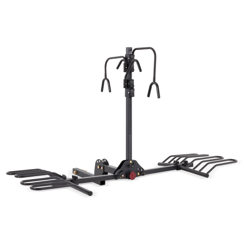 Rockland Hitch Mounted Bike Rack for Cars, Trucks, SUVs, and RVs, Holds 4 Bikes