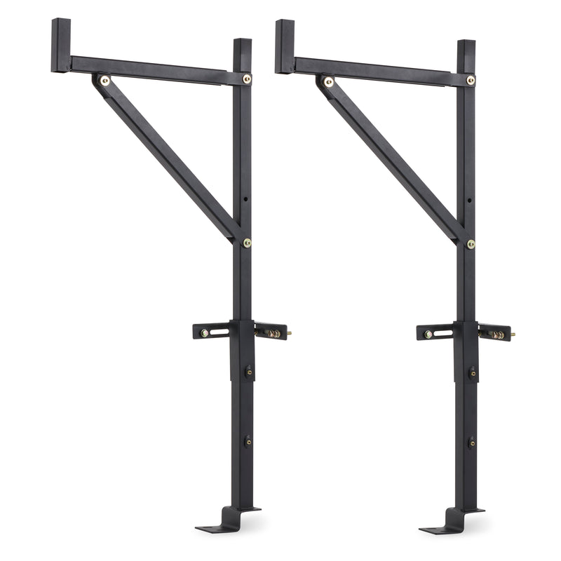 Rockland Adjustable Steel Truck Rack with 250 Pound Capacity for Oversized Cargo